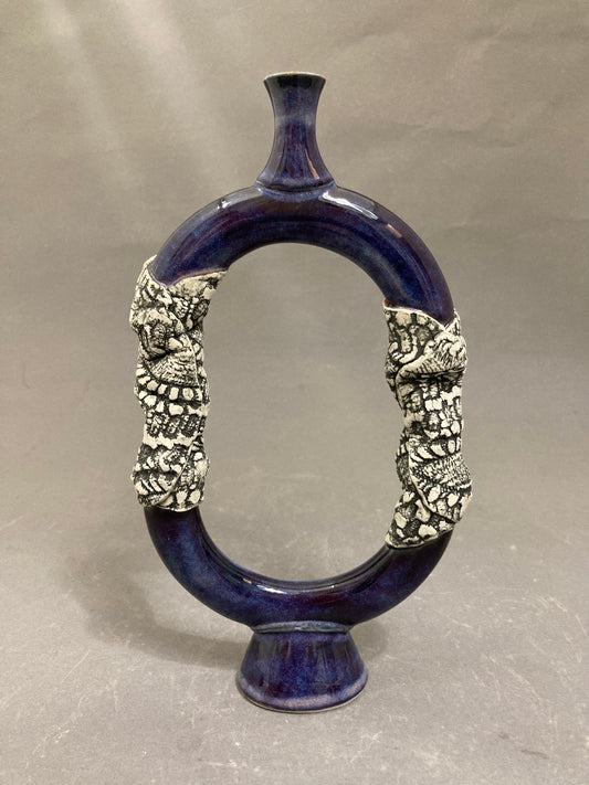 Reconnection Vase - Indigo